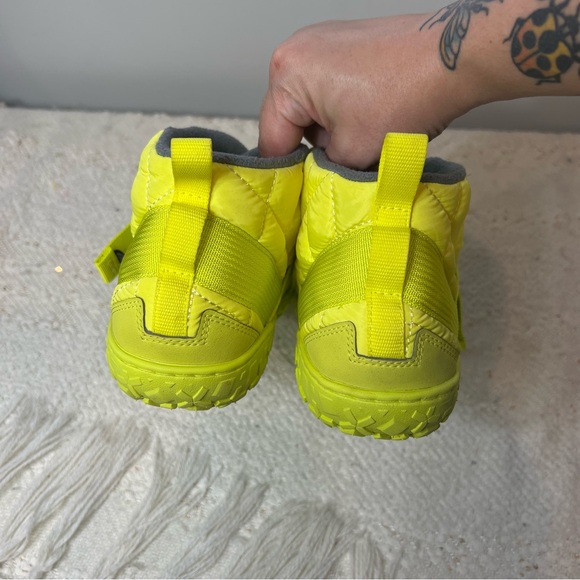 Chaco Ramble Puff Boots Neon Yellow Men’s Water Resistant Ankle Boots 10 - Picture 5 of 8